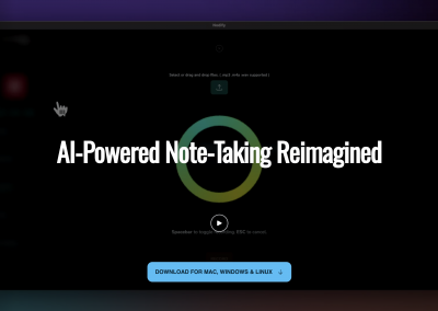 Nodifiy – Open Source AI Note Taking